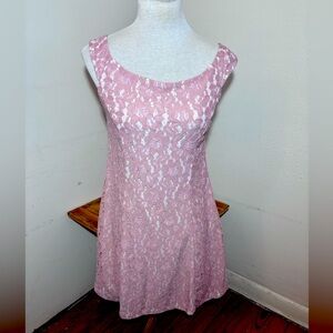 Miami Lace Swing Dress